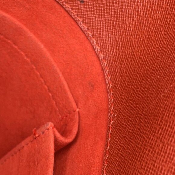 LOUIS VUITTON Muset Size long Damier Ebene Canvas Red N51302 - Picture 12 of 15